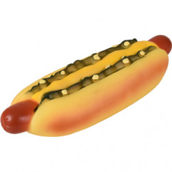 hot dog moutarde vinyl 25 x 8 x 5 cm