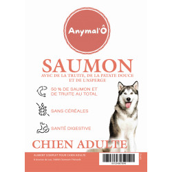 Sans Céréales chien adulte - Saumon & Truite 50% 2KG