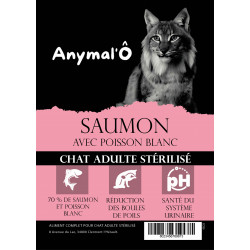 Connoisseur chat light - Saumon & Poisson blanc 70% 1.5
