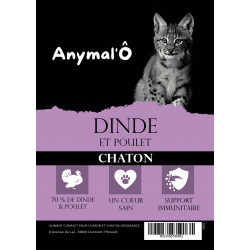 Connoisseur chaton - Dinde & Poulet 70% 1.5KG