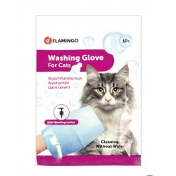 Flamingo | Gant de lavage pour chat