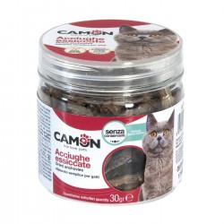 Camon | Boîte de poissons séchés pour chat sans conservateurs | 30 g