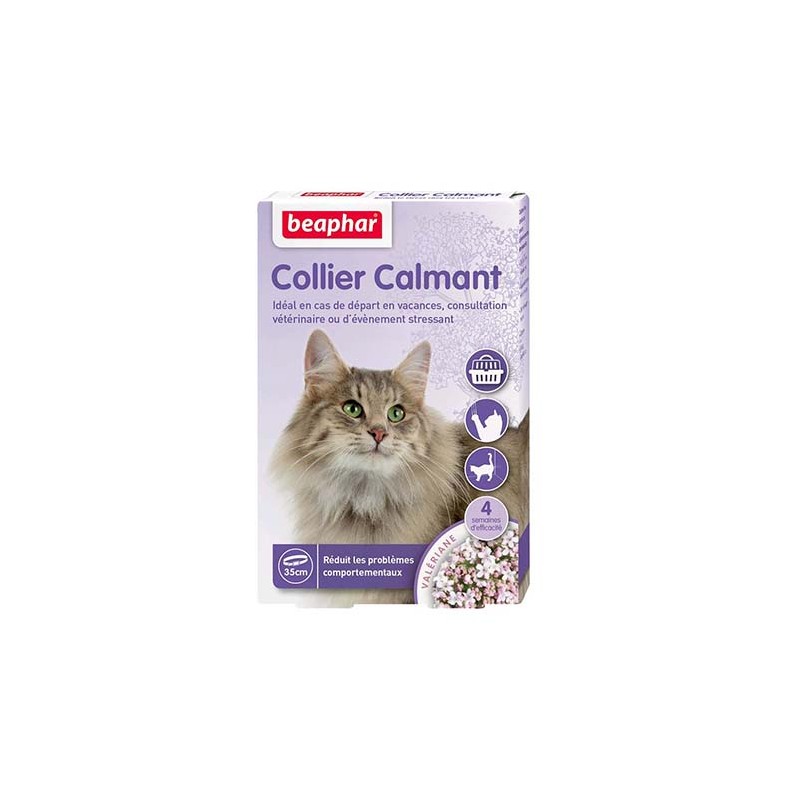 collier calmant chat valériane