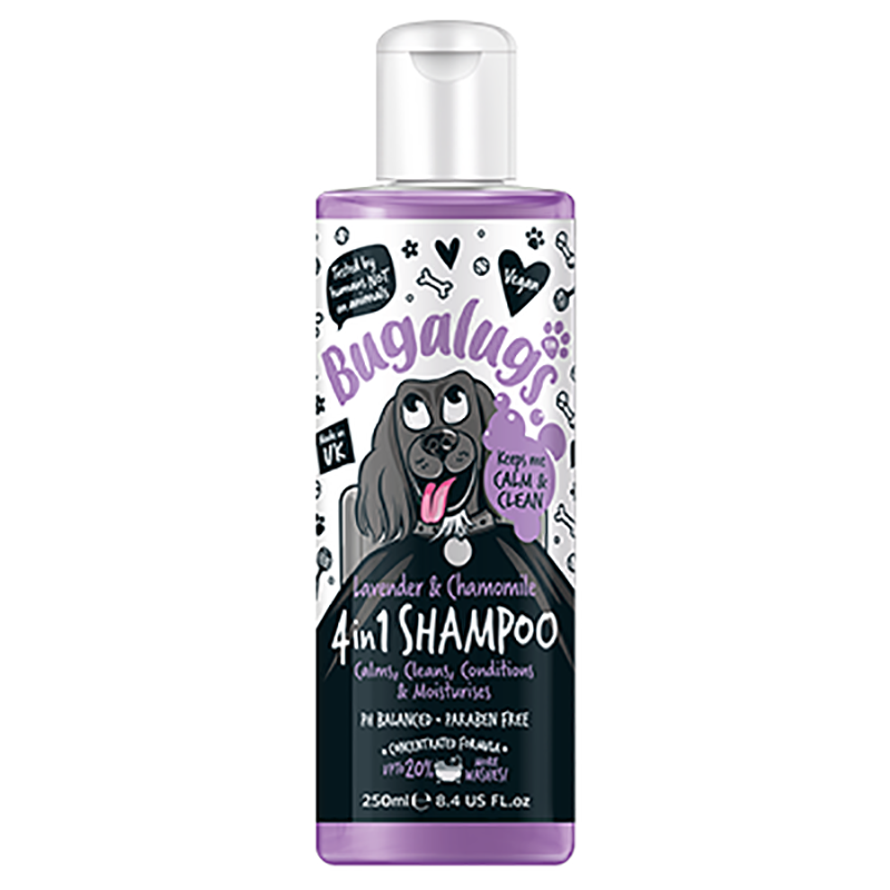 Shampoing pour chien 4 en 1 Bugalugs