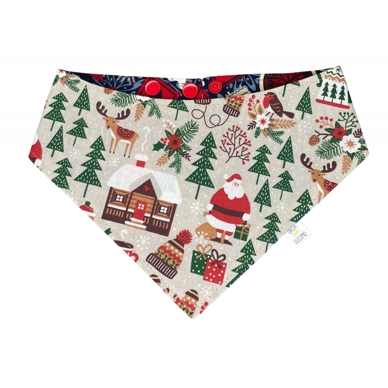 bandana de noel pour chien et chat oria et guizmo