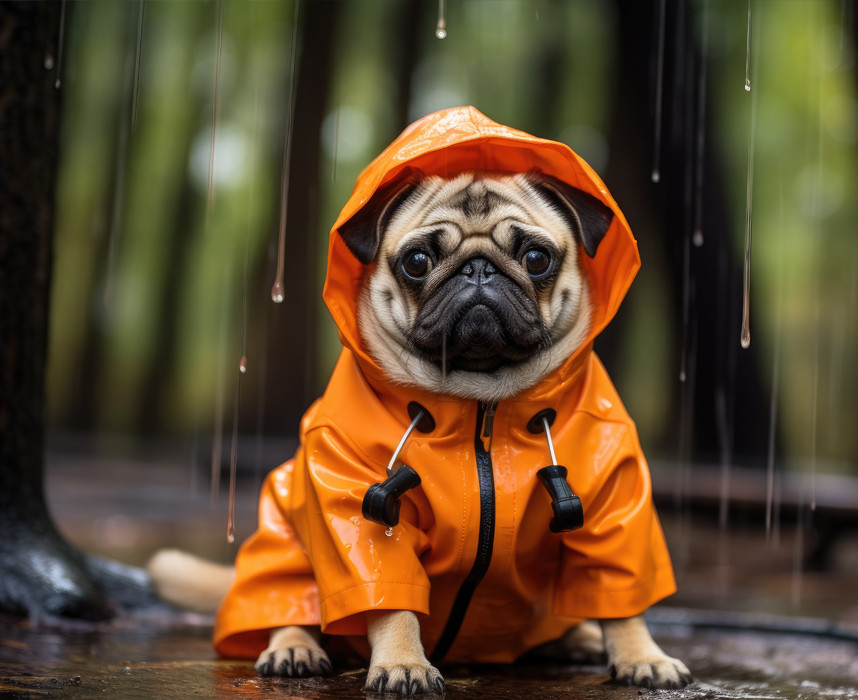 Imperméable Animaux Compagnie Chiens Moyens Grands - Temu France