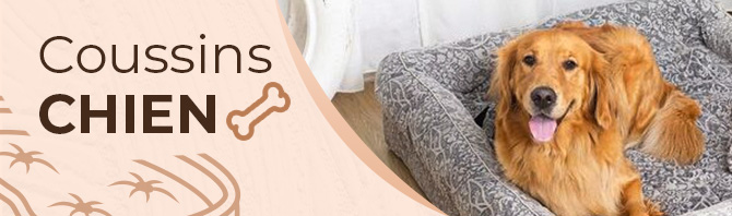 Coussin chien